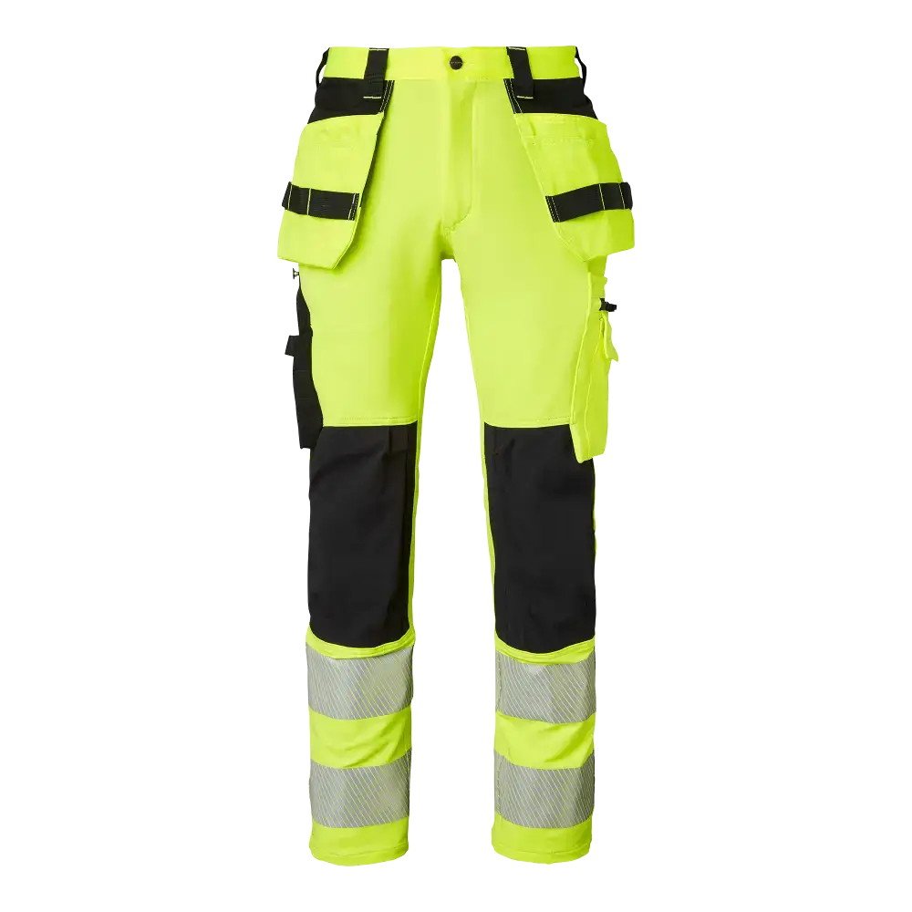 Top Swede 313 Craftsmen Trousers - Fluorescent yellow/black / C44