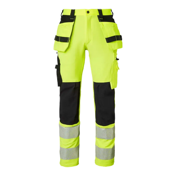 Top Swede 313 Craftsmen Trousers - Fluorescent yellow/black / C44