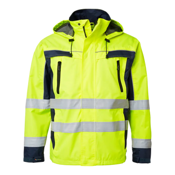 Top Swede 5217 Shell Jacket - Fluorescent yellow/navy / XS