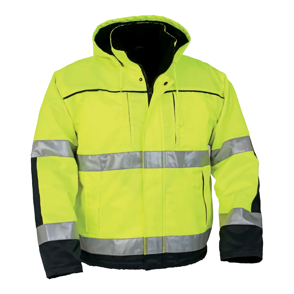 Top Swede 5816 Jacket - Fluorescent yellow/navy / XS