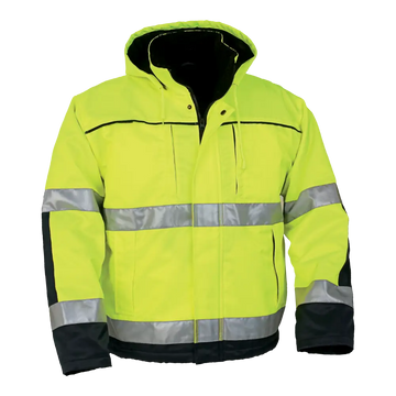 Top Swede 5816 Jacket - Fluorescent yellow/navy / XS