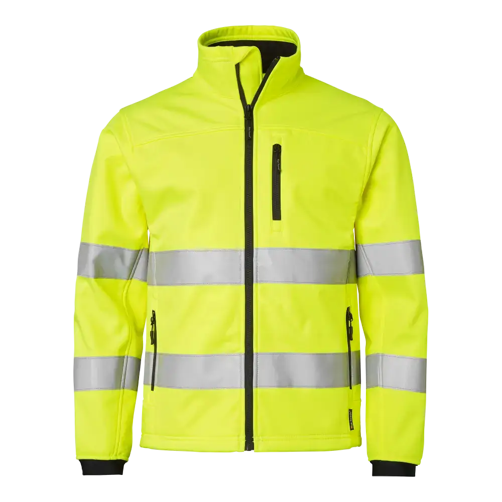 Top Swede 7621 Softshell Hi-Vis - Fluorescent yellow / S