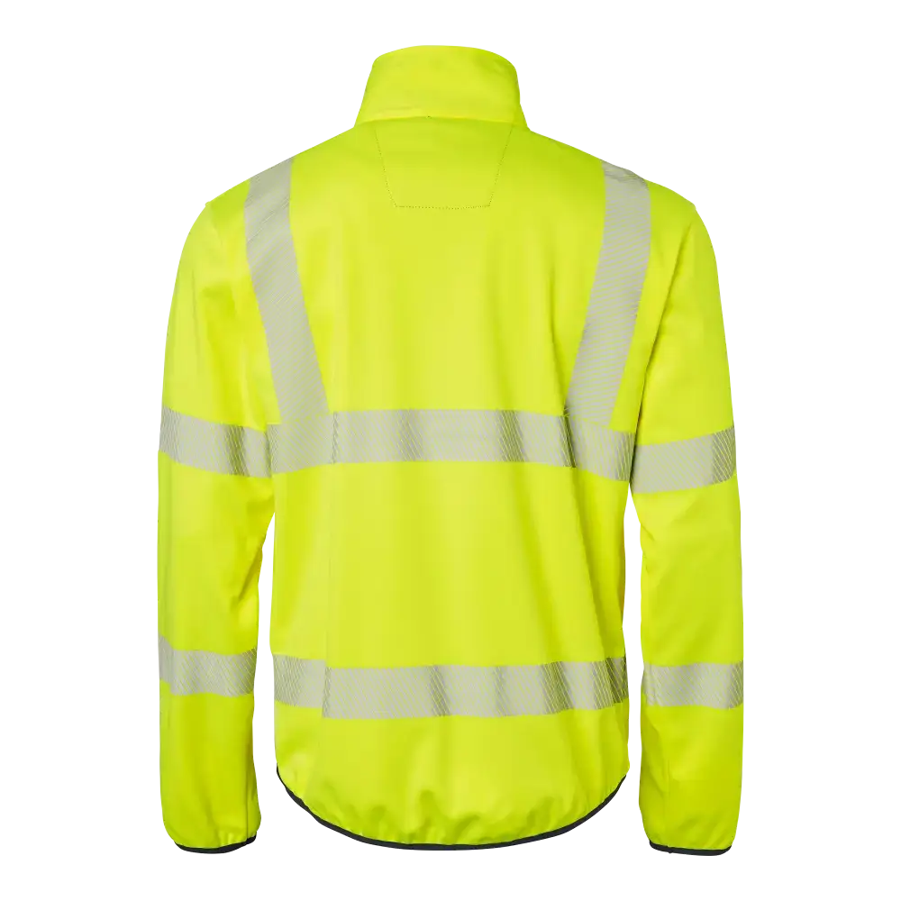 Top Swede 7721 Softshell Hi-Vis - Fluorescent yellow/black / XS