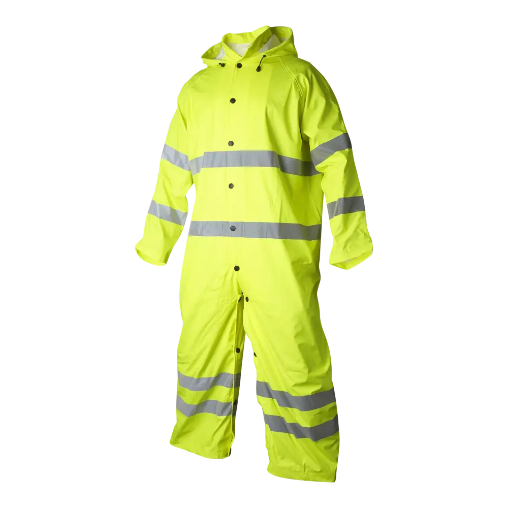 Top Swede 9095 Rain Coat Hi-Vis - Fluorescent yellow / L