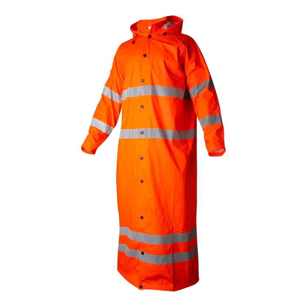 Top Swede 9095 Rain Coat Hi-Vis - Fluorescent orange / L