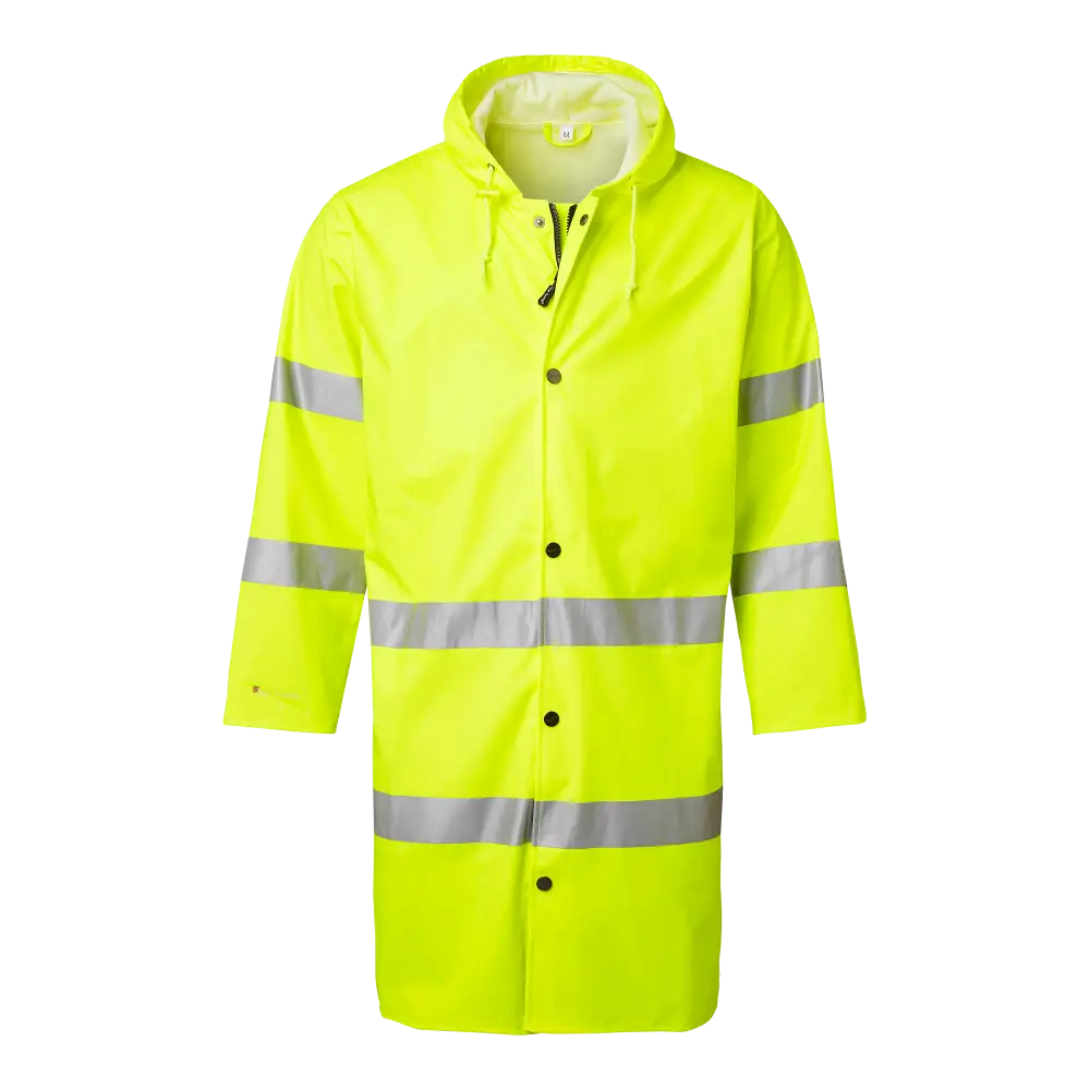 Top Swede 9295 Rain Coat Hi-Vis - Fluorescent yellow / XS