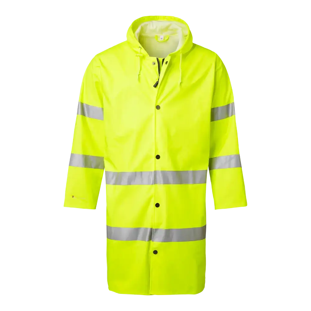Top Swede 9295 Rain Coat Hi-Vis - Fluorescent yellow / XS