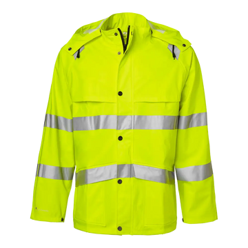 Top Swede 9394 Rain Jacket Hi-Vis - Fluorescent yellow / XS