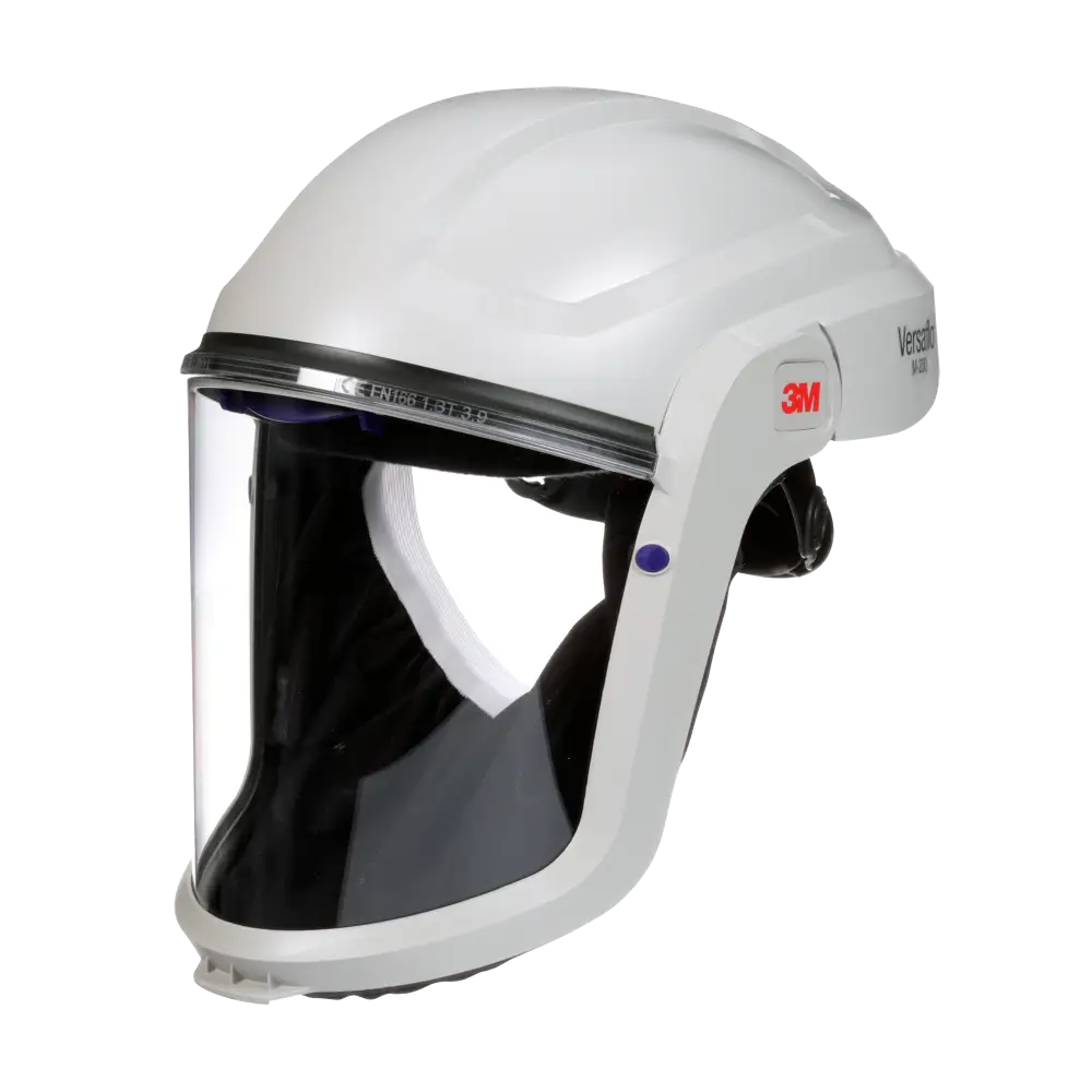 Versaflo M-206 Face Shield w Bump Cap PAPR - White