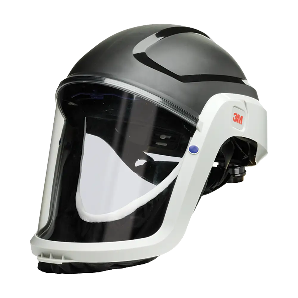 Versaflo M-306 Helmet w Visor PAPR - Black/white