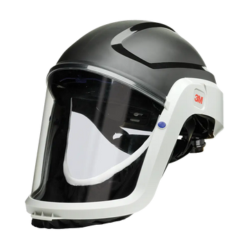 Versaflo M-306 Helmet w Visor PAPR - Black/white