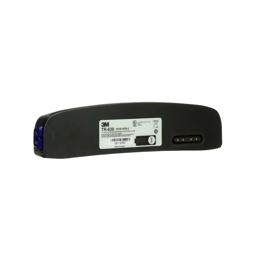 Versaflo TR-630 Battery Spare Parts - Black
