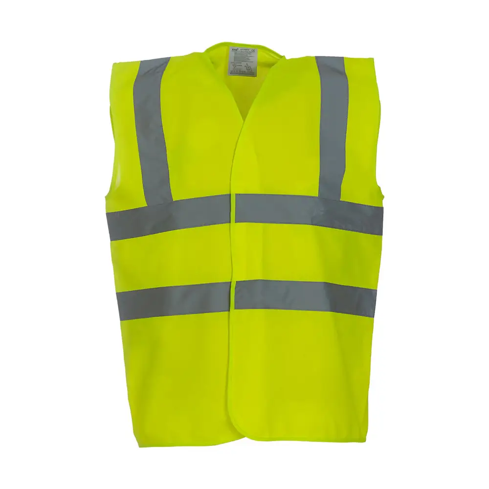 Yoko Fluo 2 Band + Brace Waistcoat - Fluo Yellow / S